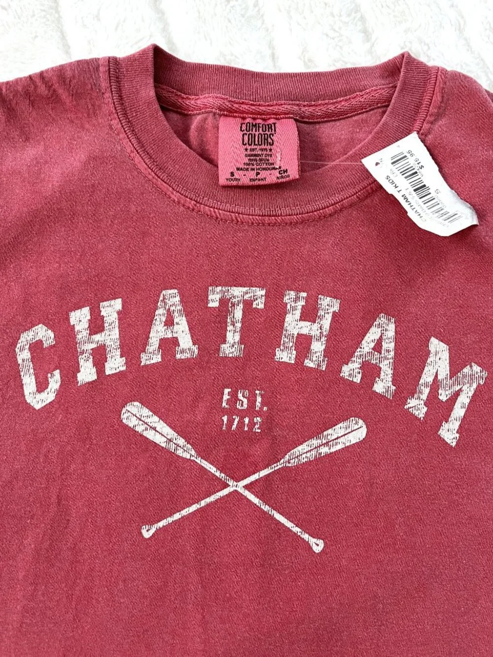 NWT Kids Chatham Cape Cod T-Shirt (Red) S